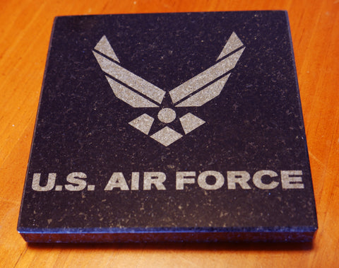 Granite Air Force logo Coaster