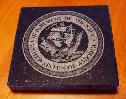 Granite Navy Seal Coaster